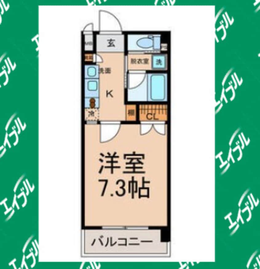 間取図 アップルコート一社