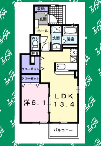 間取図 名古屋市営地下鉄東山線/星ヶ丘駅 バス11分西里町五丁目下車:停歩2分 1階 築11年