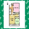 アサヒマンション 2LDKの間取り