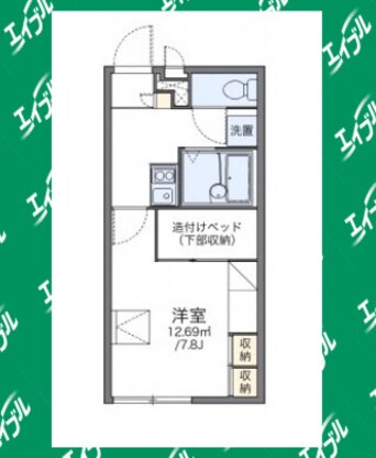 間取図 レオパレス桜