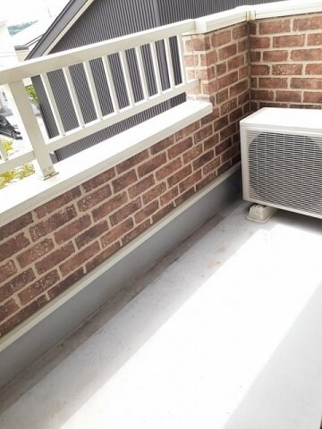 陽当たり良好なバルコニーです プロムナード壱番館