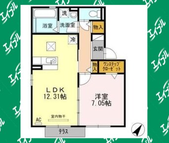 間取図 フィオレット　A