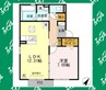 フィオレット　A 1LDKの間取り