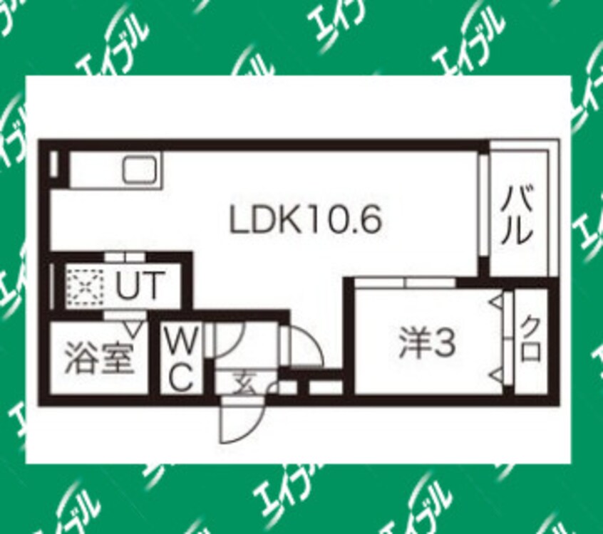 間取図 Warren kanseiⅠ