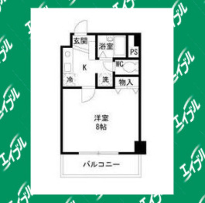間取図 コンフォール港楽