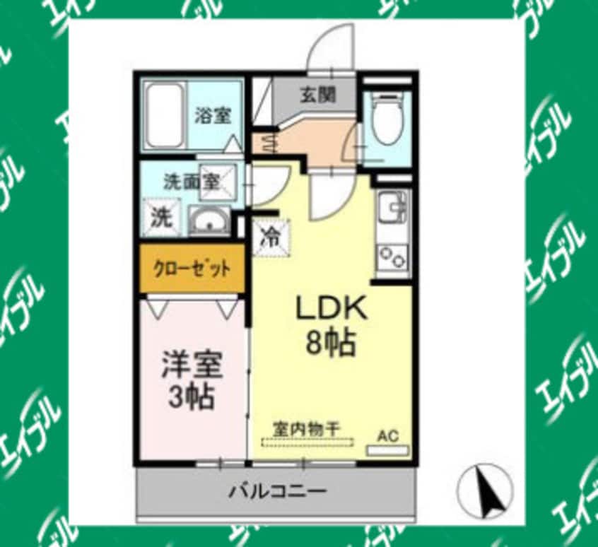 間取図 T.メルヘン