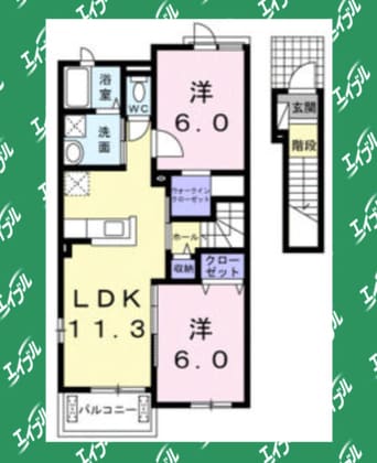 間取図 ガーデンハウス９９