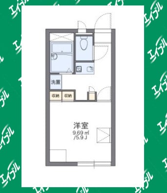 間取図 レオパレス畑田