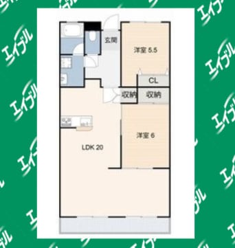 間取図 名鉄三河線/刈谷市駅 徒歩8分 2階 築33年
