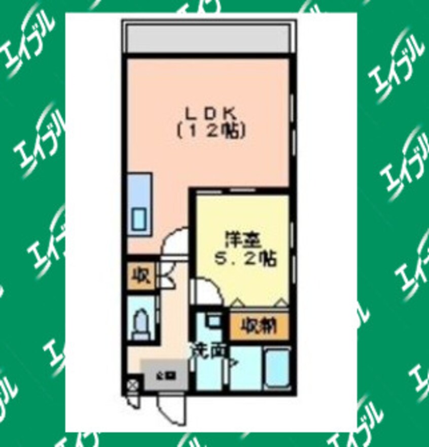 間取図 武豊線/乙川駅 徒歩15分 1階 築18年