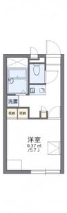 東海道本線/大府駅 徒歩15分 1階 築21年 1Kの間取り