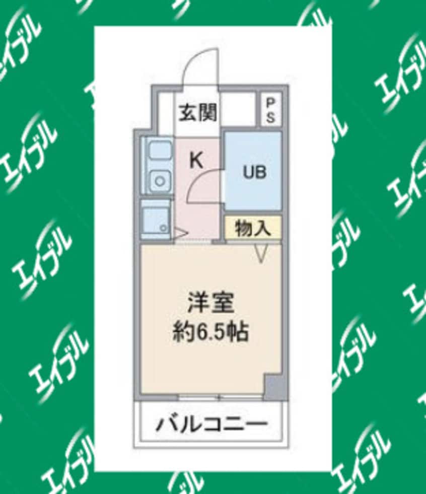 間取図 名古屋市営地下鉄桜通線/鶴里駅 徒歩5分 5階 築34年