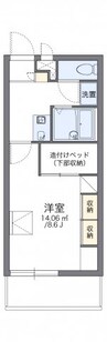 レオパレスドリーム２１ 1Kの間取り