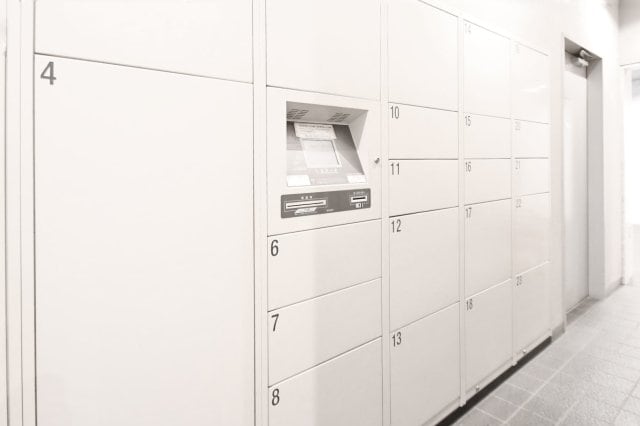 宅配ボックス完備 レオパレスＦｌａｔ新栄