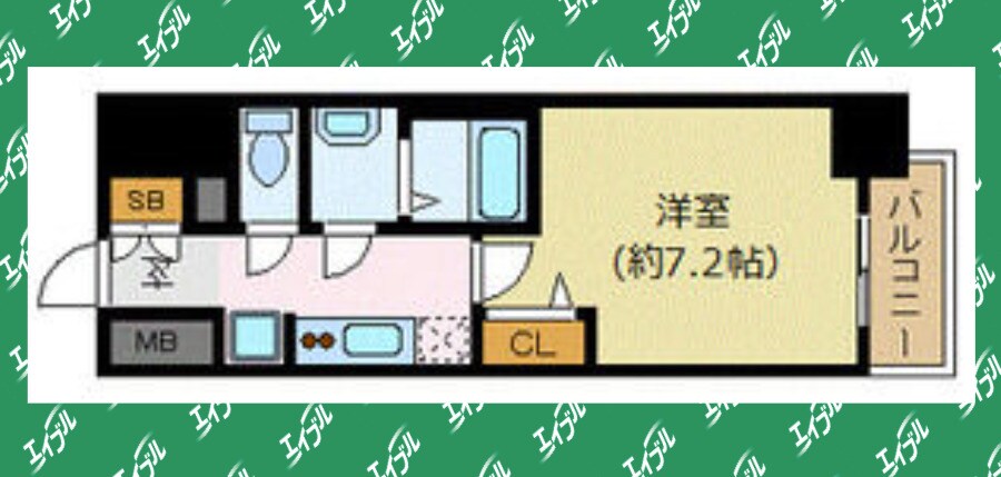 間取り図 プレサンス丸の内アデル
