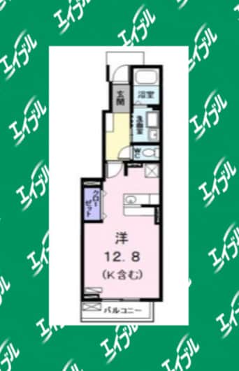 間取図 ウィング　フルト