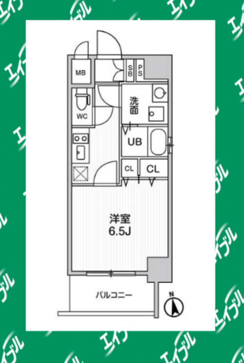 間取図 ＬａＤｏｕｃｅｕｒ今池南
