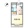 ブループラージュ 1Kの間取り