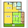 名鉄名古屋本線/鳴海駅 徒歩11分 1階 築33年 2DKの間取り