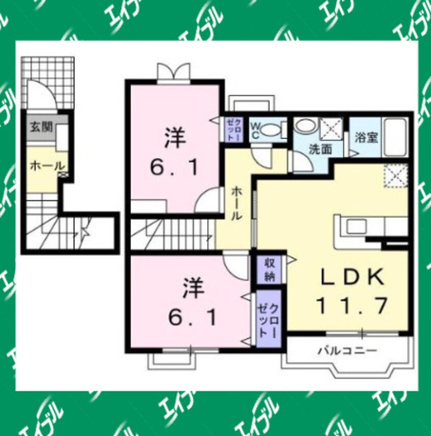 間取図 リヴィエール