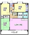 クオリティパレス鶴が沢 3LDKの間取り