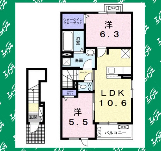 間取り図 プリムローズⅥ