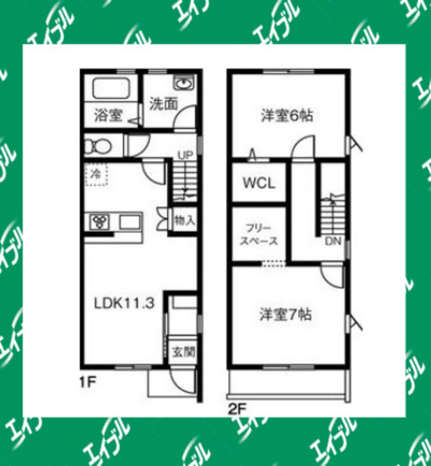 間取図 Rapport Ⅱ