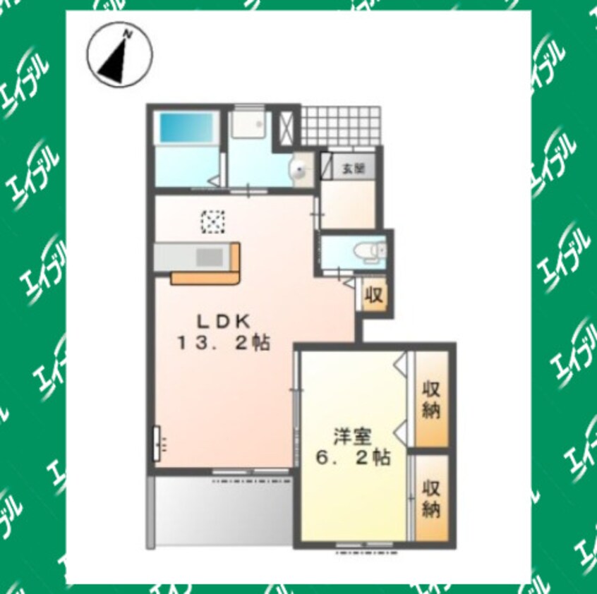 間取図 グランヴェル梅森坂