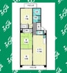 マンションひえい 3LDKの間取り