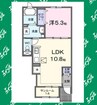 武豊線/石浜駅 徒歩4分 1階 建築中 1LDKの間取り