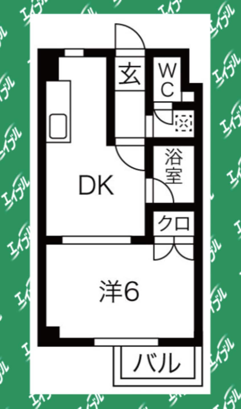 間取図 bespoke鶴舞