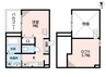名鉄常滑線・空港線/道徳駅 徒歩1分 1階 築14年 1Rの間取り