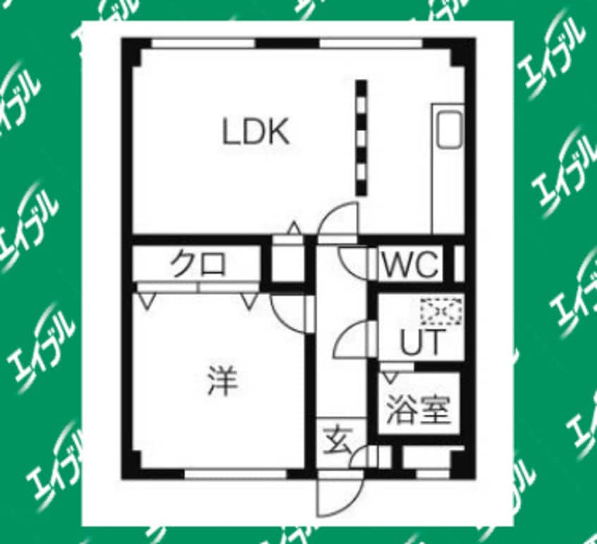 間取図 プロミネント石薬師