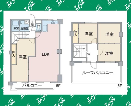 間取り図 新日半田住吉ビル