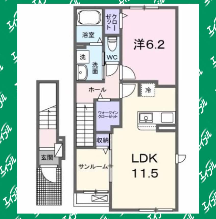 間取図 プリマステラ
