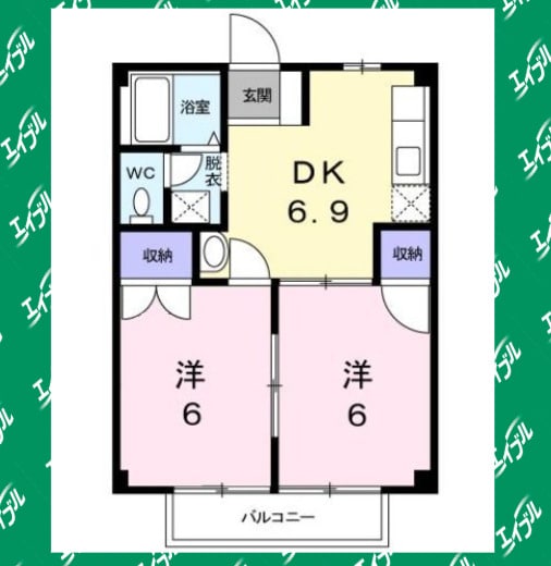 間取り図 ドエル