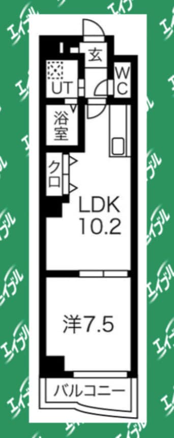 間取図 マルティーノ新栄