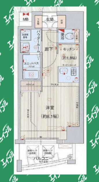 間取図 プレサンス上前津リラクシア