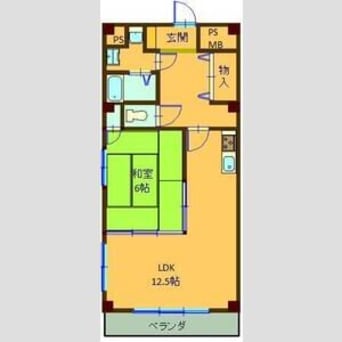 間取図 名古屋臨海高速鉄道<あおなみ線>/荒子川公園駅 徒歩17分 4階 築27年