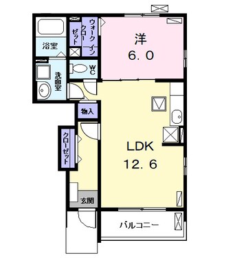 間取図 メゾンフクタ　Ⅱ