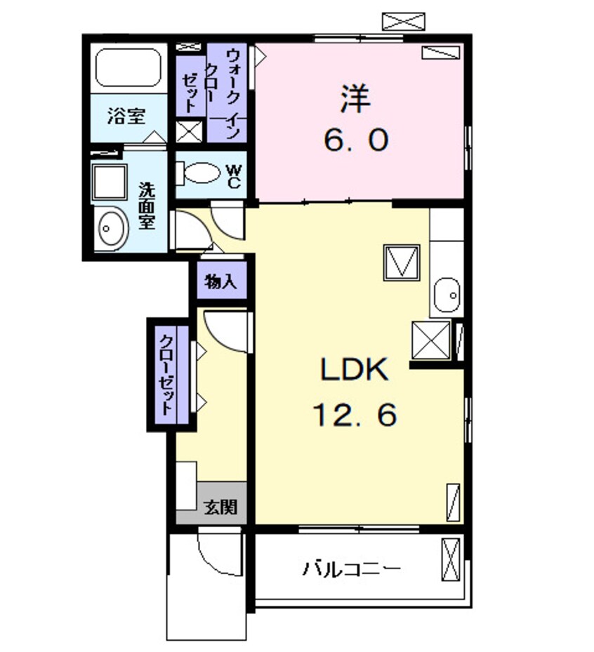 間取図 メゾンフクタ　Ⅱ