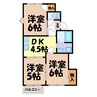 タウニー30 3DKの間取り