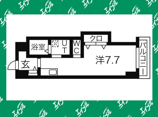 間取り図 名古屋市営地下鉄桜通線/鳴子北駅 徒歩6分 4階 築14年