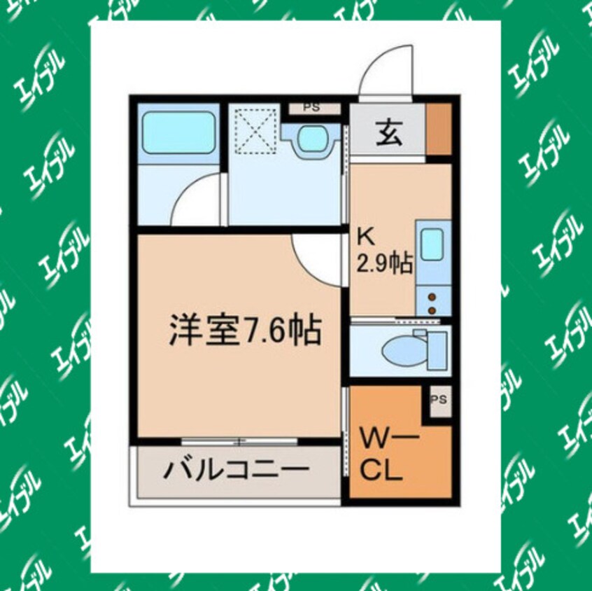 間取図 Ecrasole安城