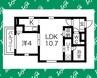 BIG BEAT 1LDKの間取り