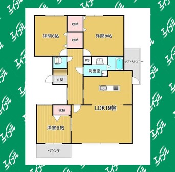 間取図 リポーズオン一社