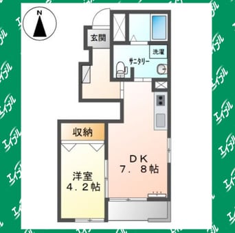 間取図 エコール正徳