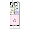名鉄名古屋本線/豊明駅 徒歩5分 2階 築23年 1Kの間取り