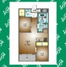 REGALEST東海通 2DKの間取り