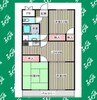 フォレスト本宮 3DKの間取り